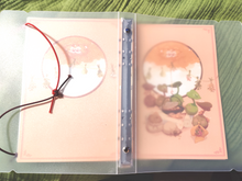 Load image into Gallery viewer, Splaying the binder flat and exposing the metal spine. We all have a side of ourselves we prefer less.