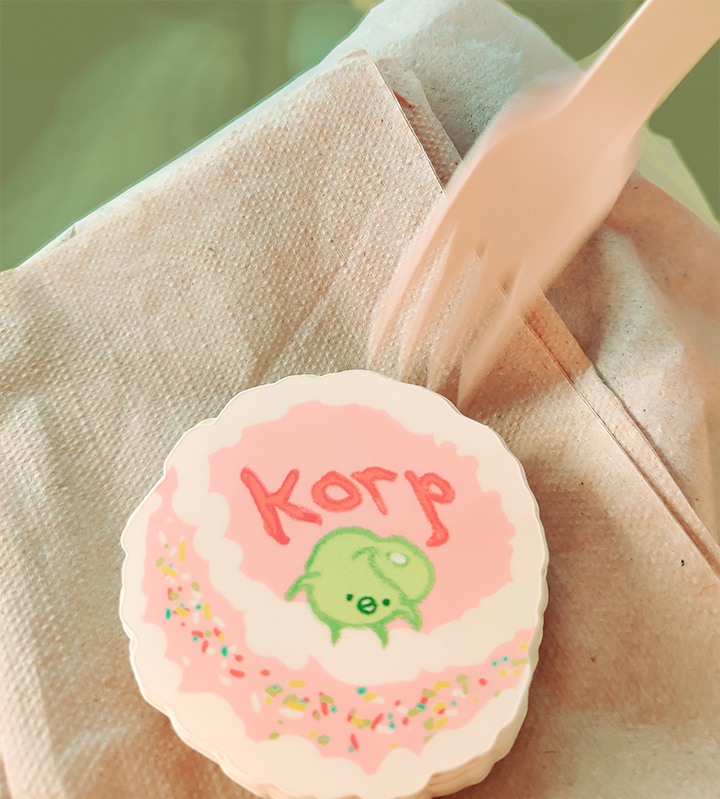 Korp Cake Stickers