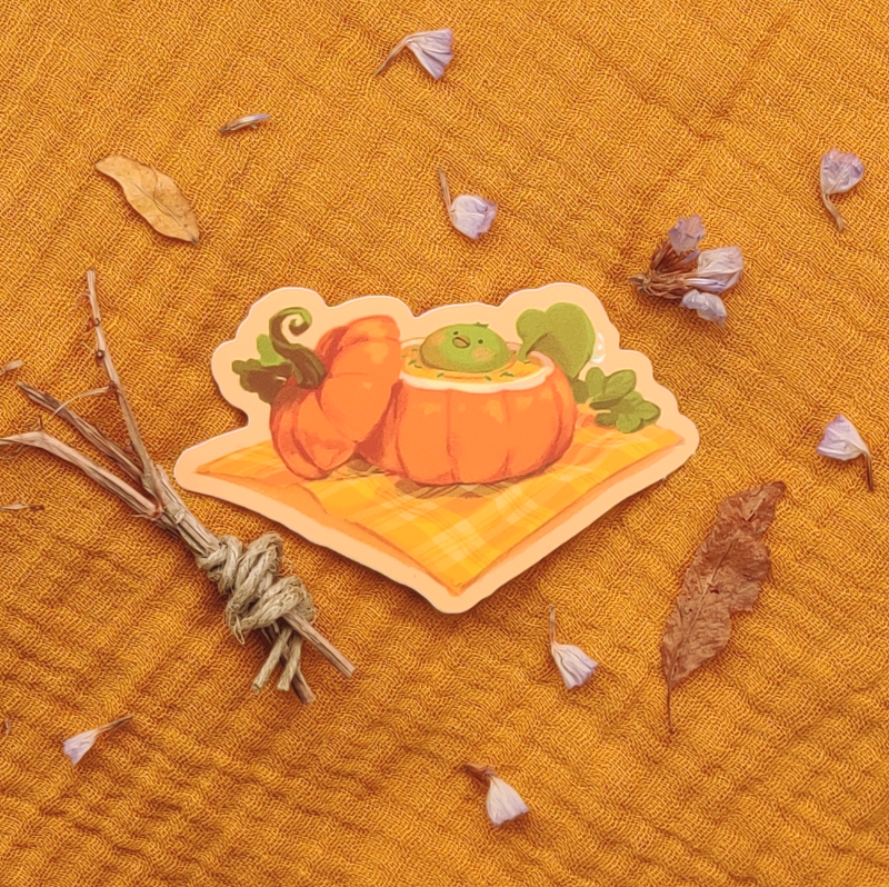 Pumpkin Soup Sticker